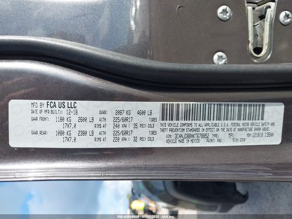 2019 JEEP COMPASS LATITUDE 4X4