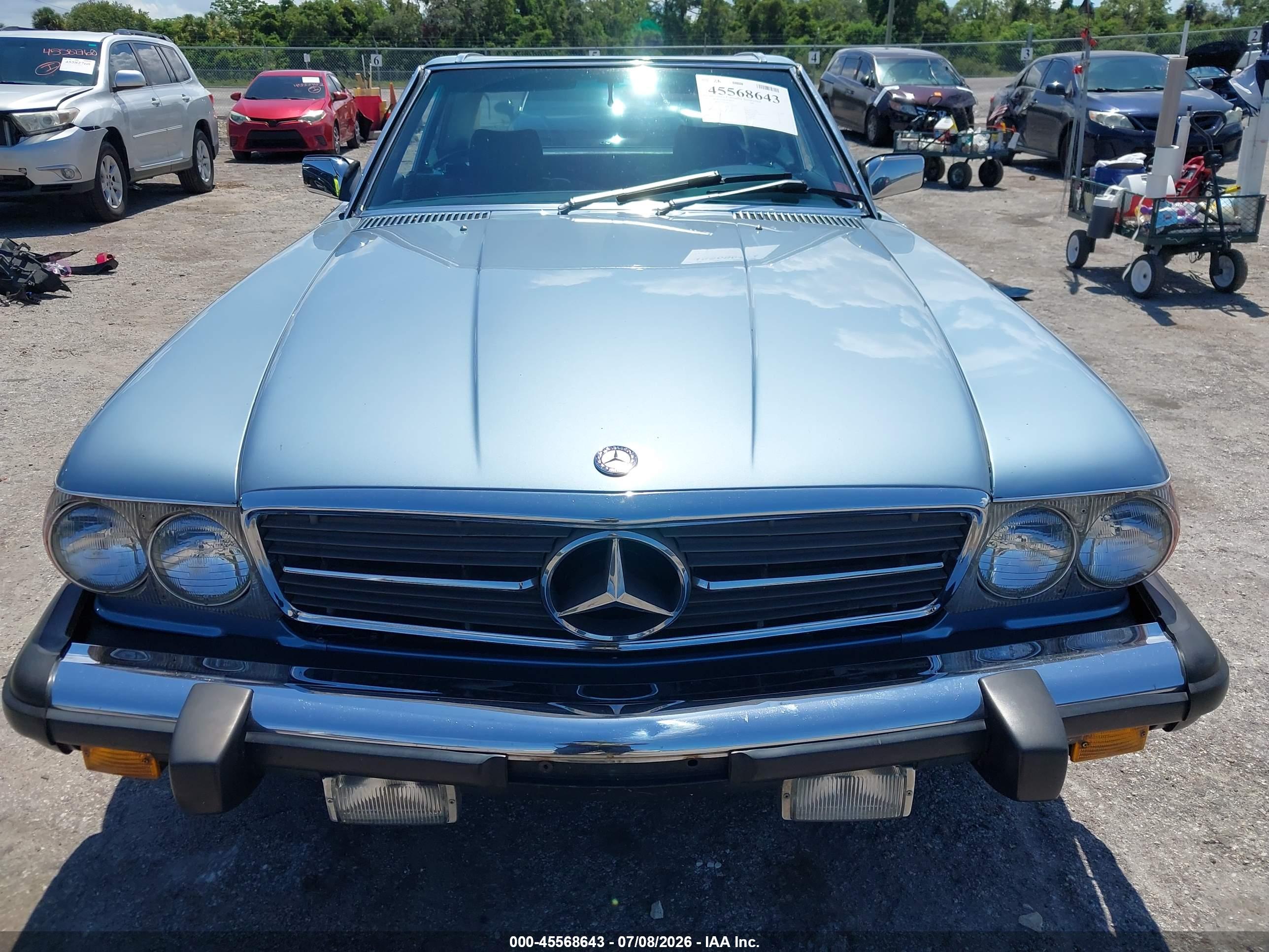 1985 MERCEDES-BENZ 380 380SL