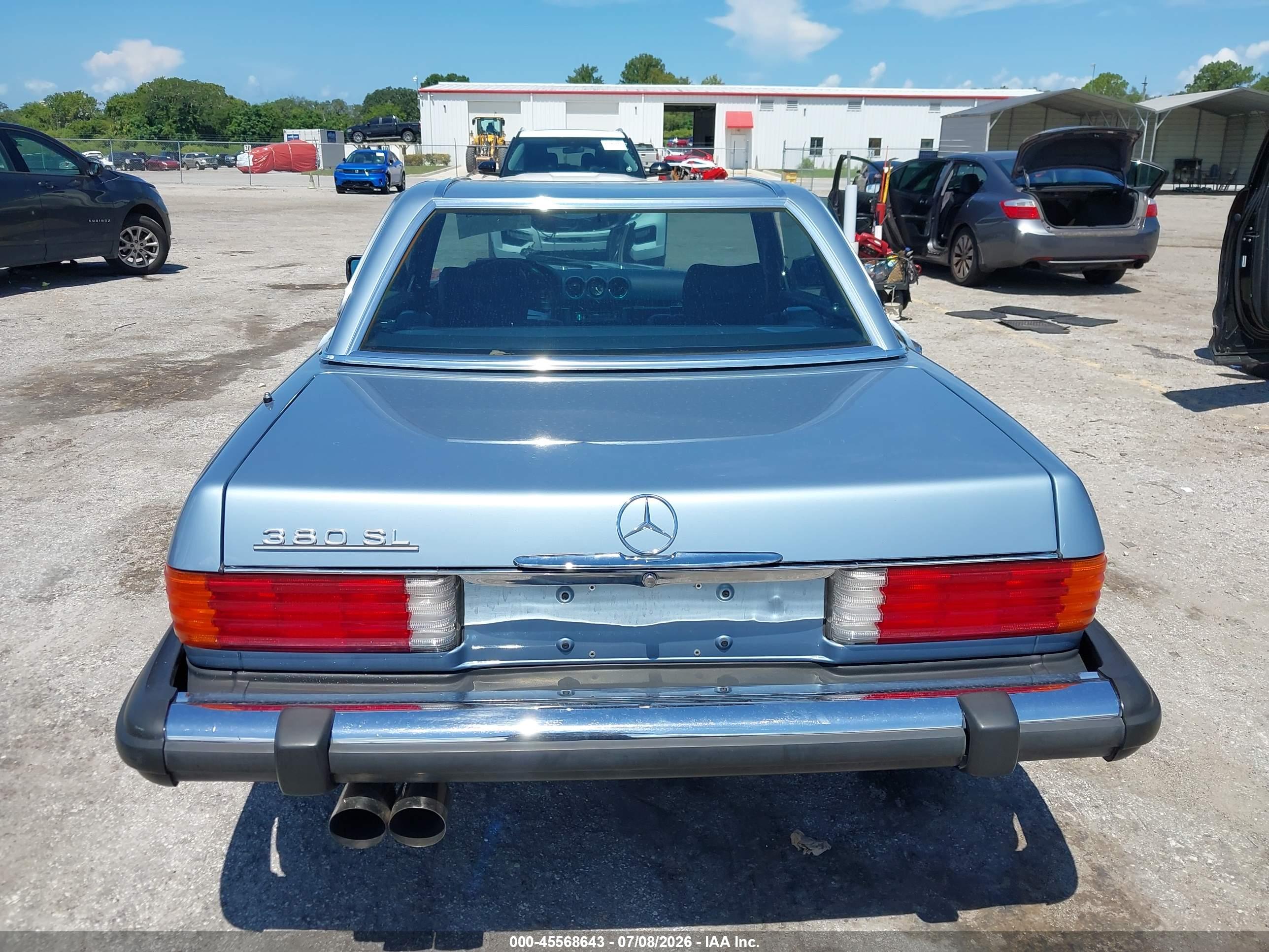1985 MERCEDES-BENZ 380 380SL