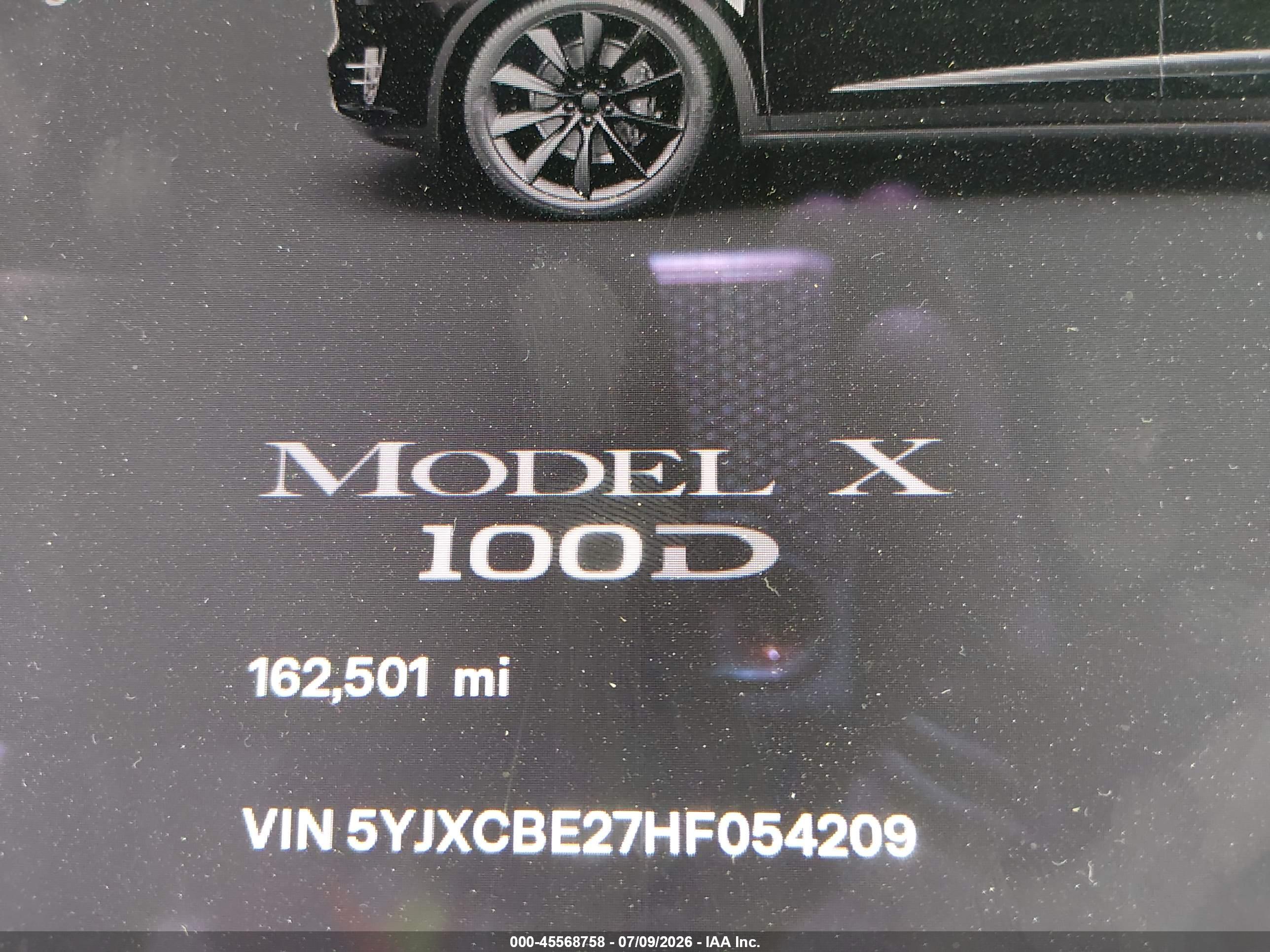 2017 TESLA MODEL X 100D/75D/90D