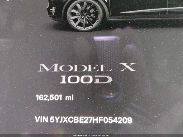 2017 TESLA MODEL X 100D/75D/90D