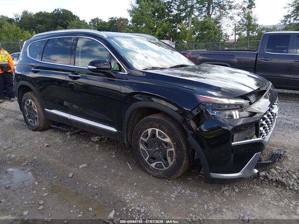 2022 HYUNDAI SANTA FE HYBRID BLUE