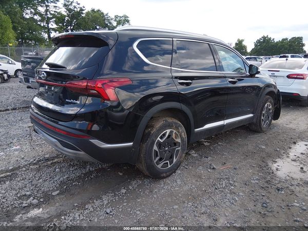 2022 HYUNDAI SANTA FE HYBRID BLUE