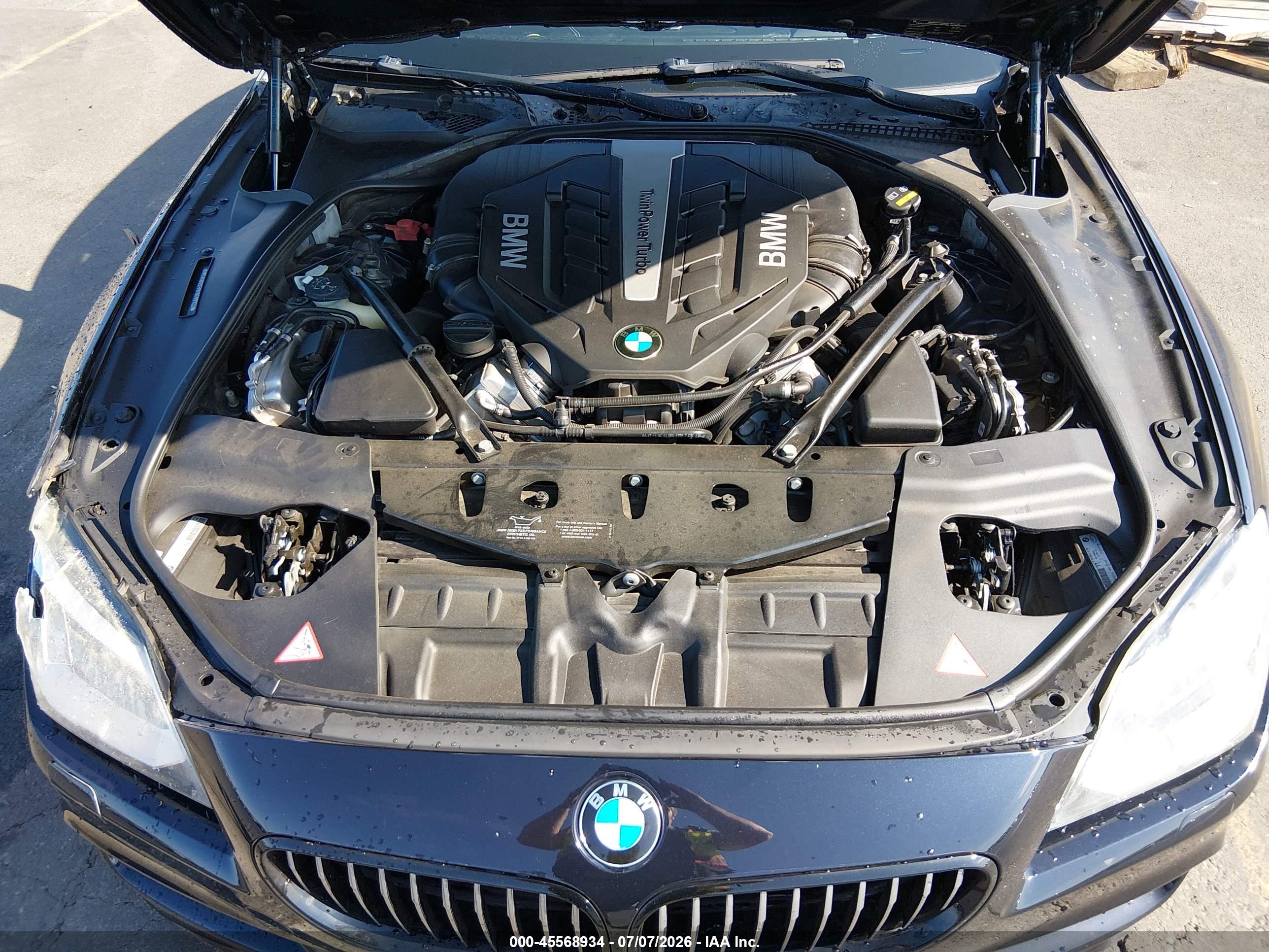 2015 BMW 650I GRAN COUPE