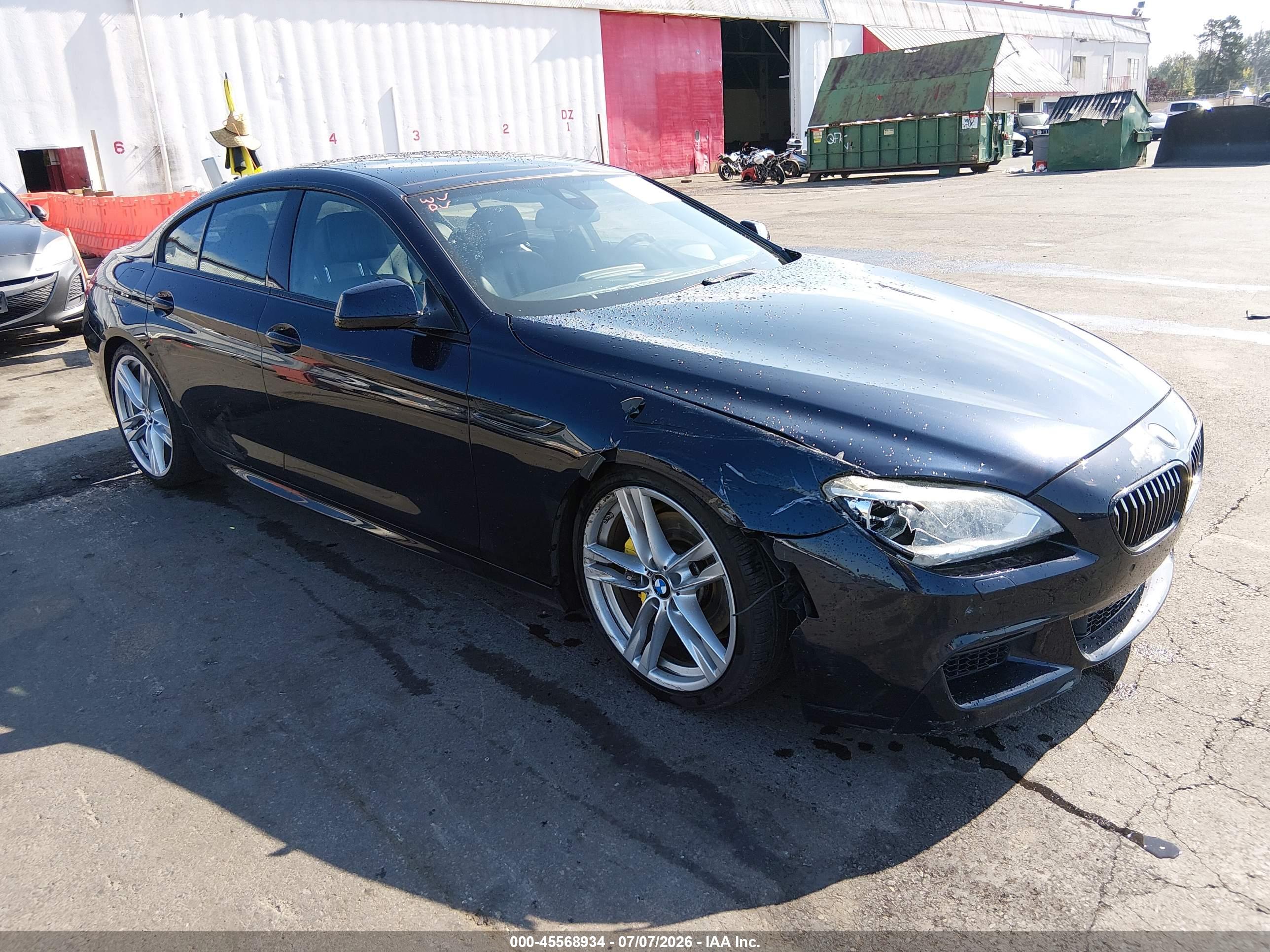 2015 BMW 650I GRAN COUPE