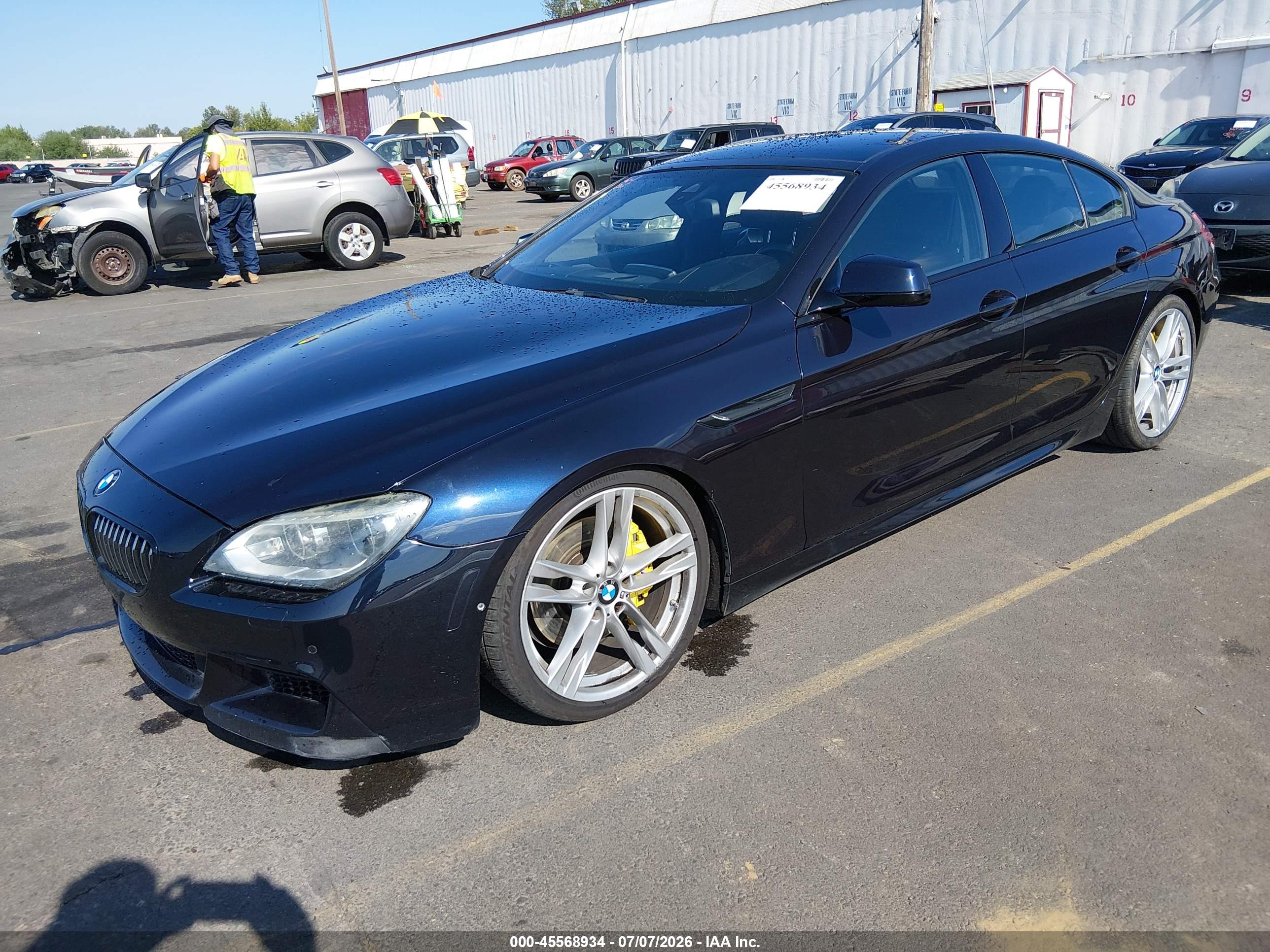2015 BMW 650I GRAN COUPE