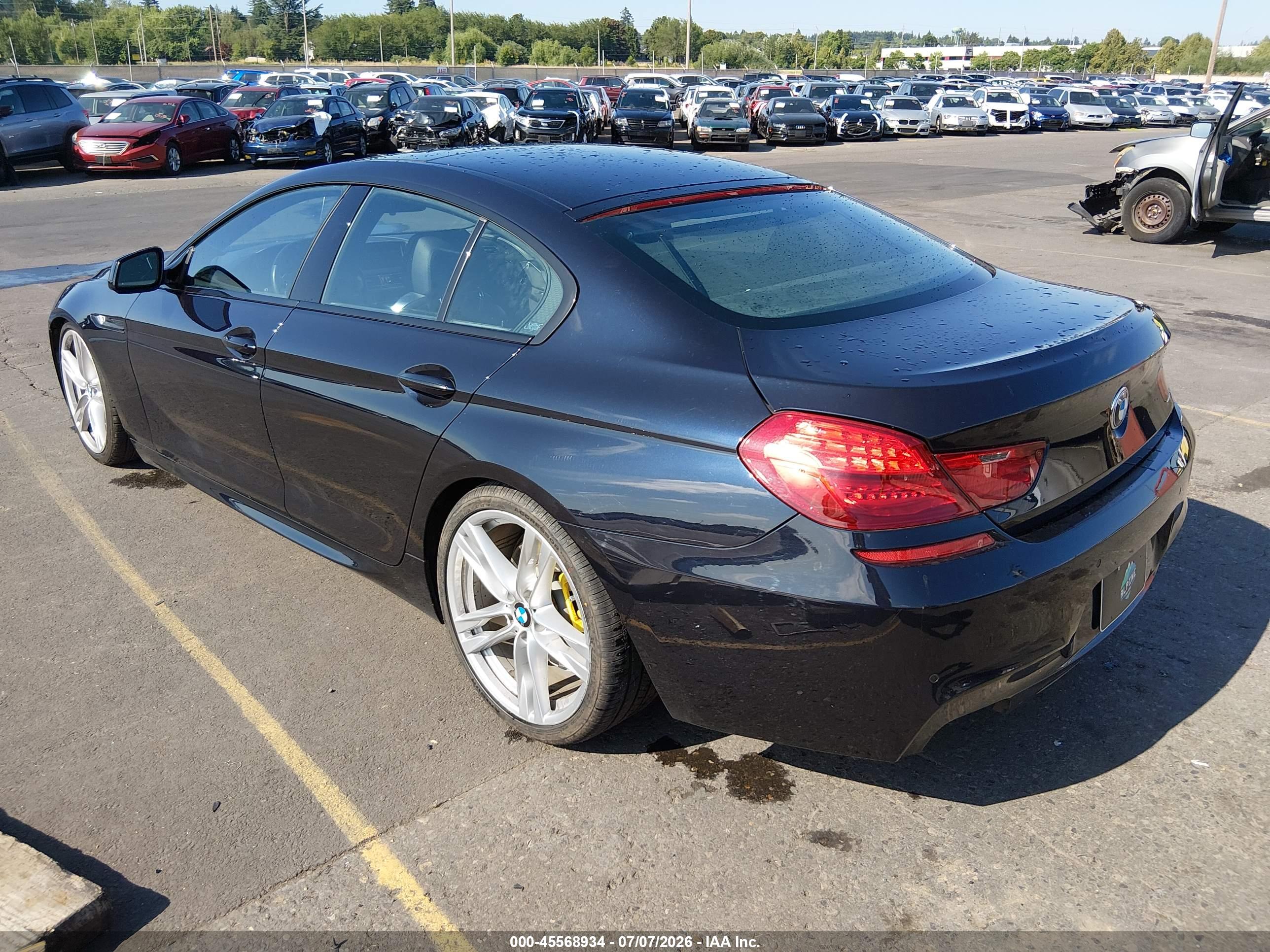 2015 BMW 650I GRAN COUPE