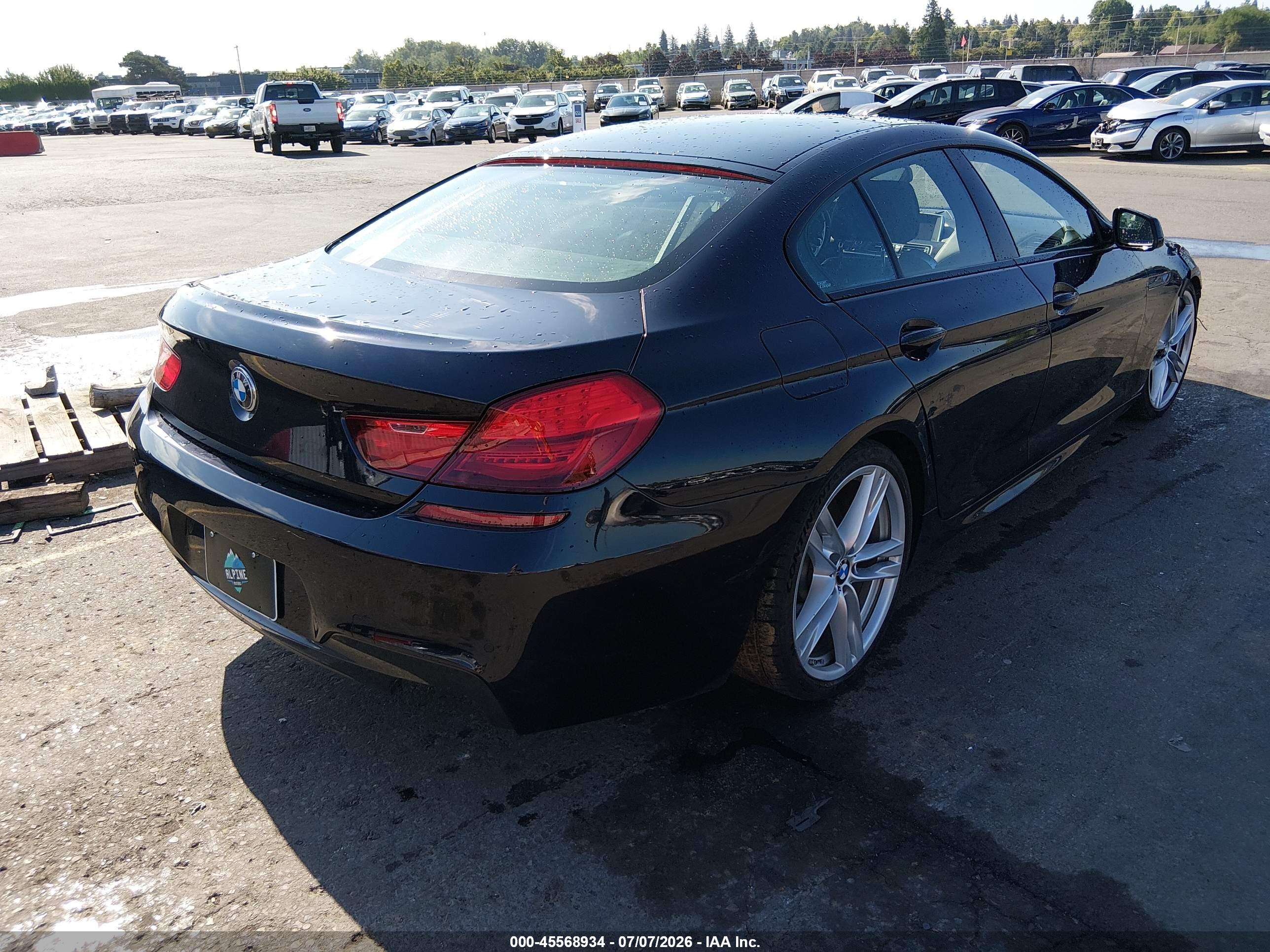 2015 BMW 650I GRAN COUPE