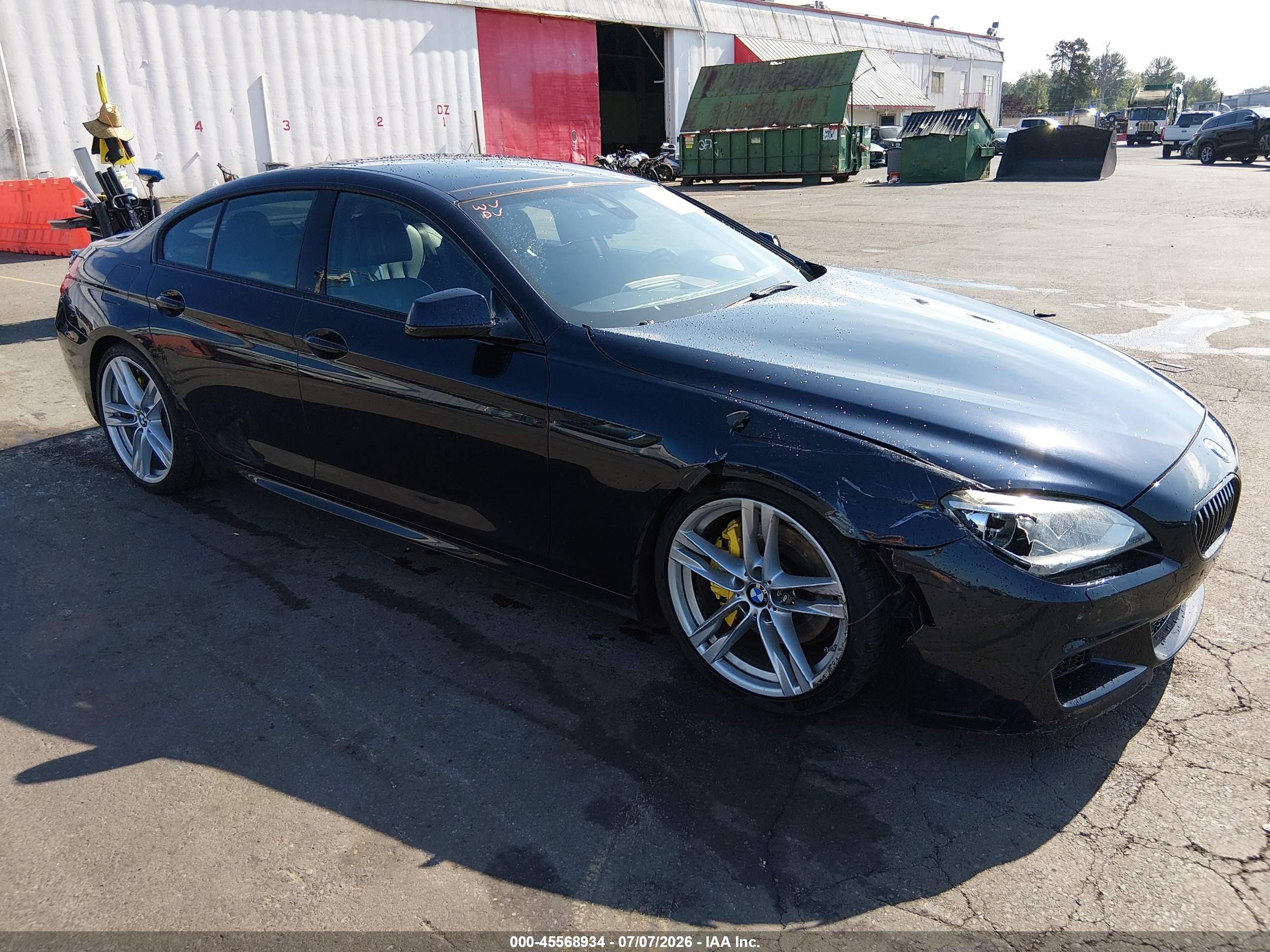 2015 BMW 650I GRAN COUPE