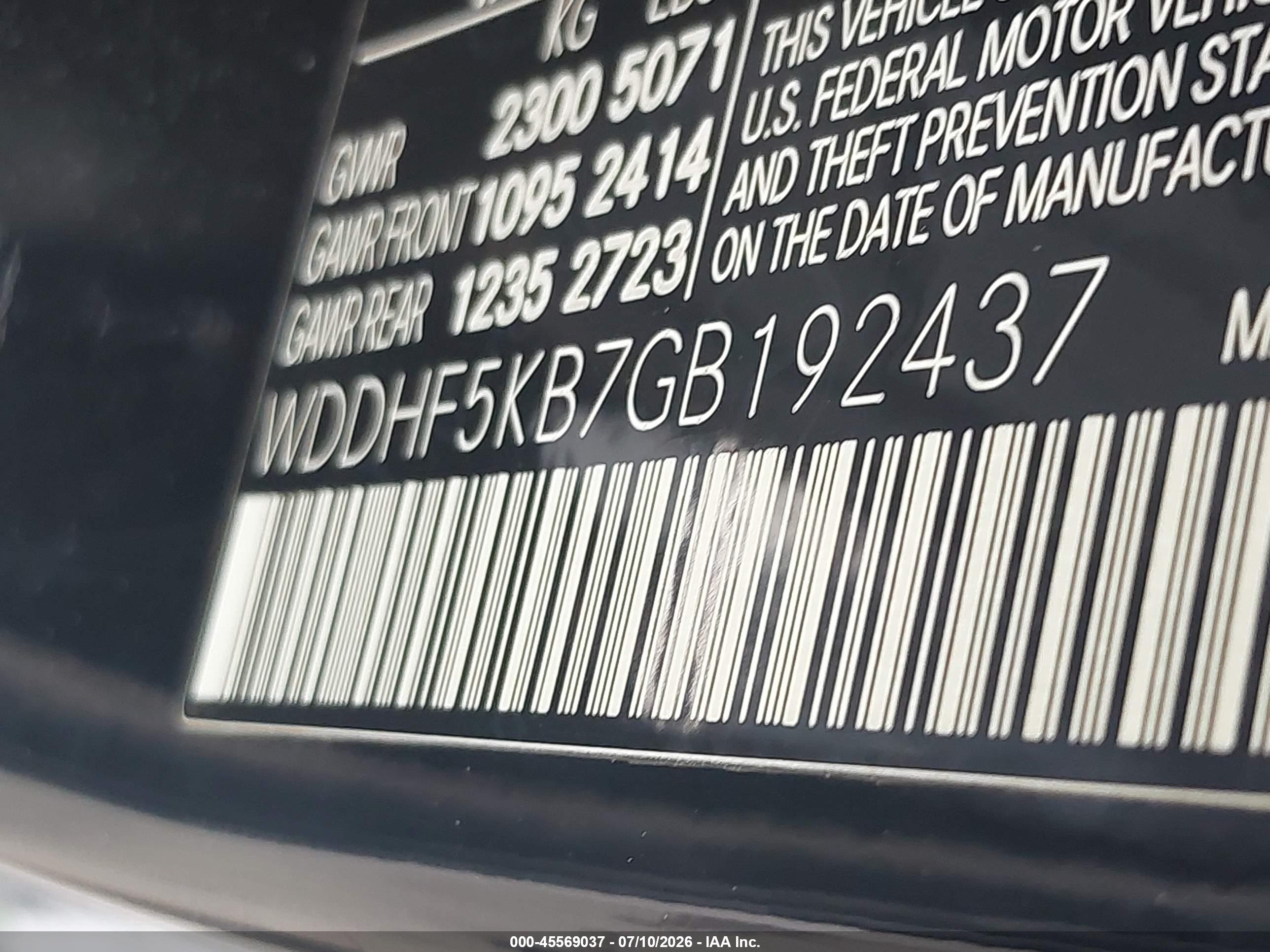 2016 MERCEDES-BENZ E 350 E350