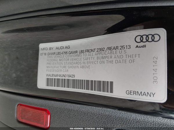 2018 AUDI A4