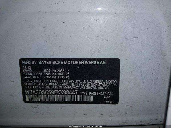 2014 BMW 328D XDRIVE