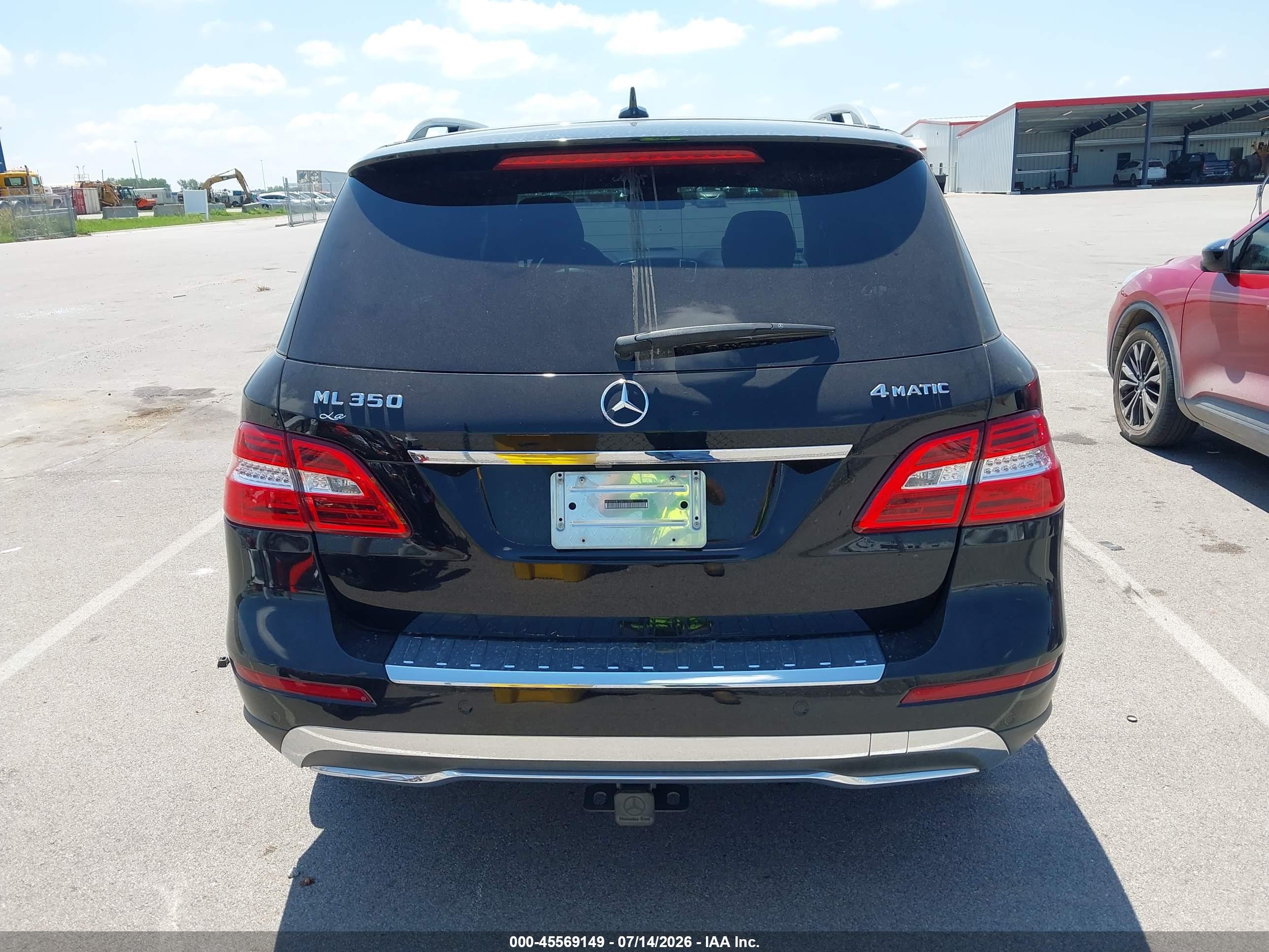 2013 MERCEDES-BENZ ML 350 4MATIC