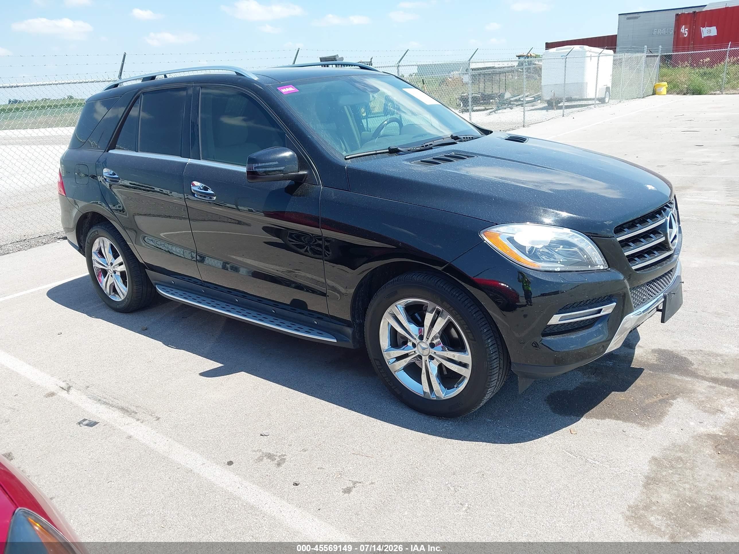 2013 MERCEDES-BENZ ML 350 4MATIC
