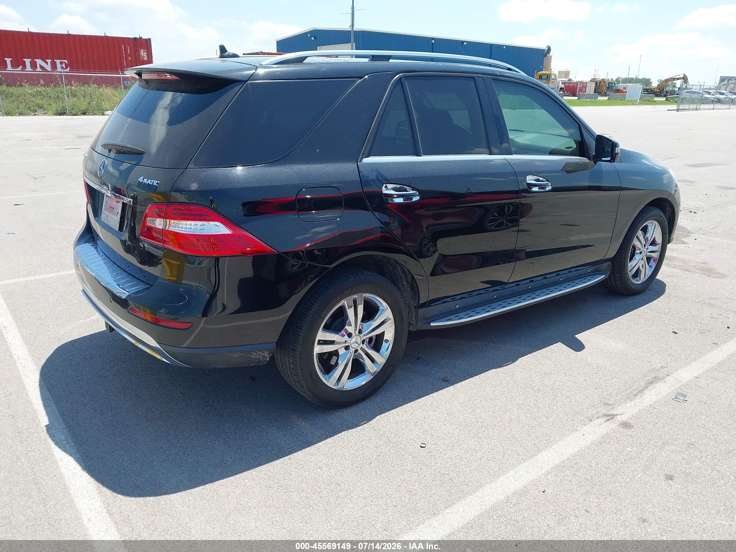 2013 MERCEDES-BENZ ML 350 4MATIC