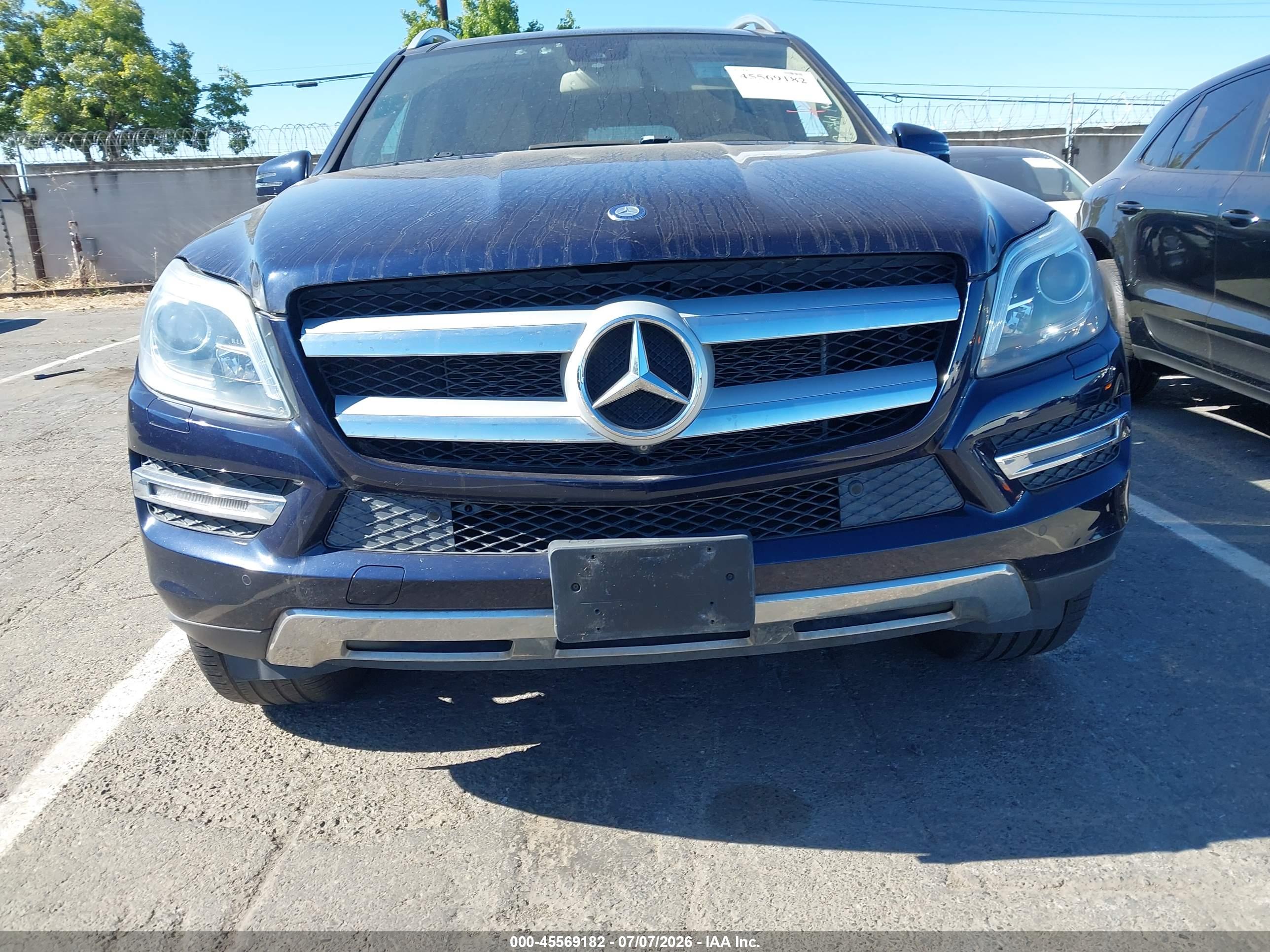 2014 MERCEDES-BENZ GL 450 4MATIC