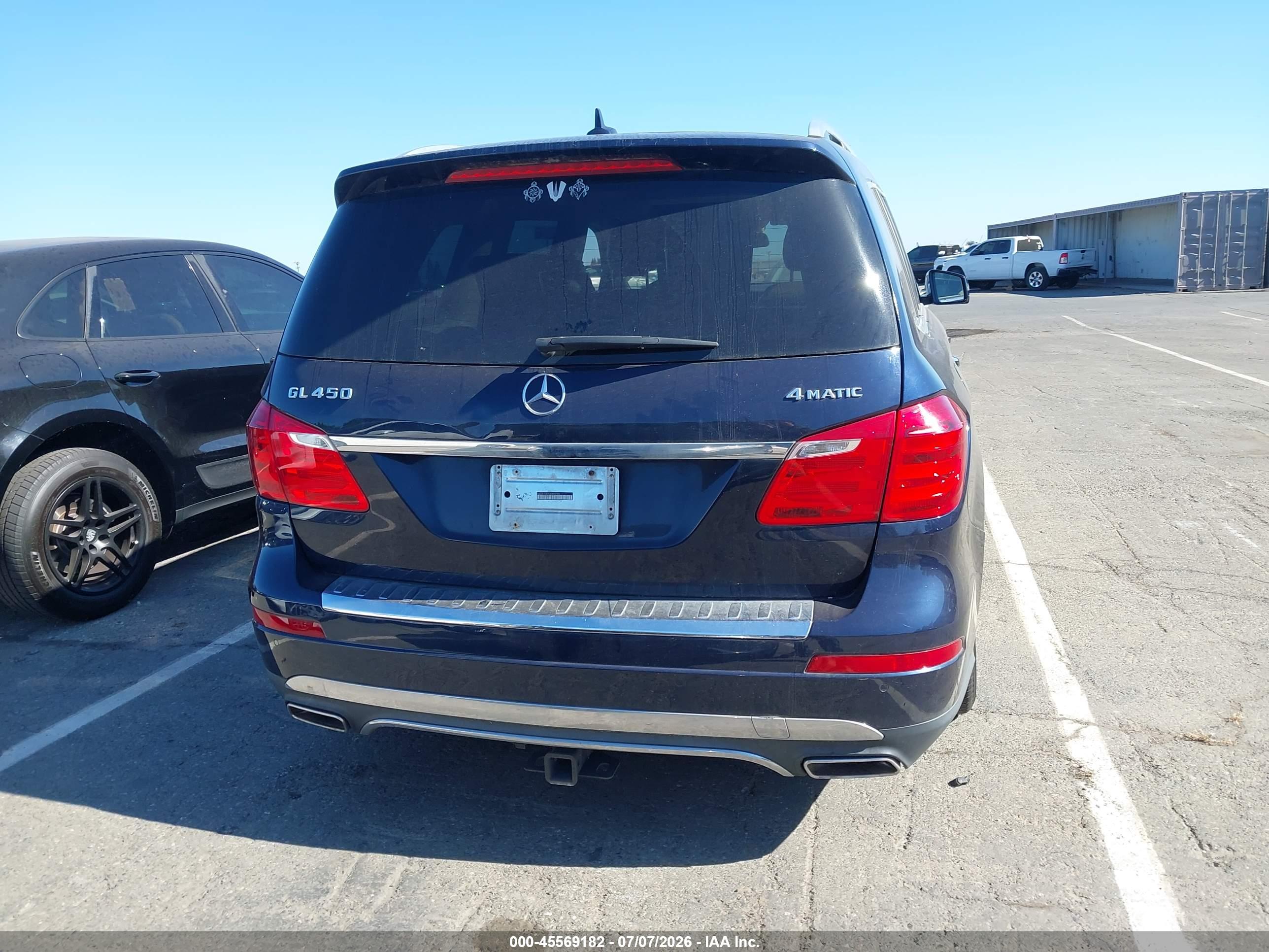 2014 MERCEDES-BENZ GL 450 4MATIC
