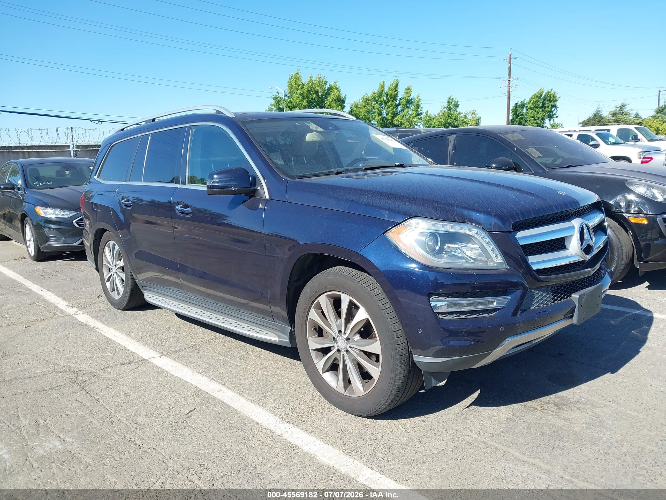 2014 MERCEDES-BENZ GL 450 4MATIC