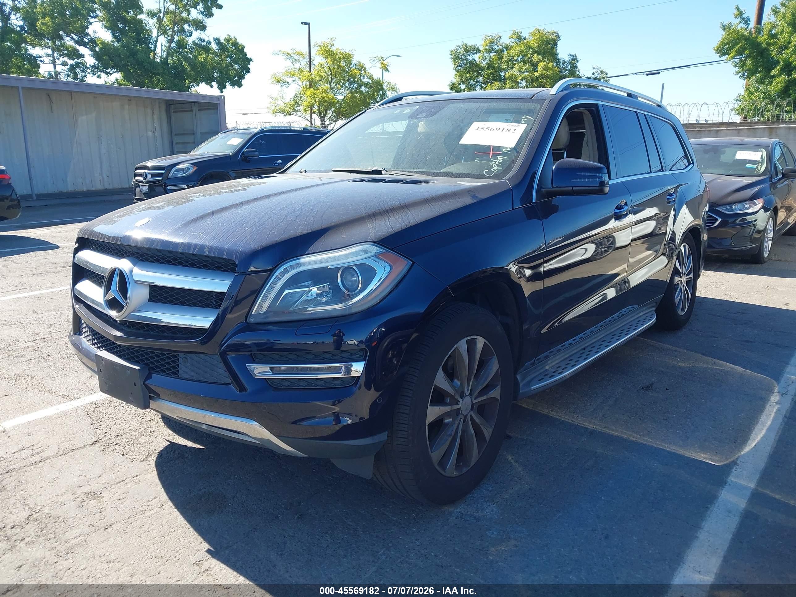 2014 MERCEDES-BENZ GL 450 4MATIC