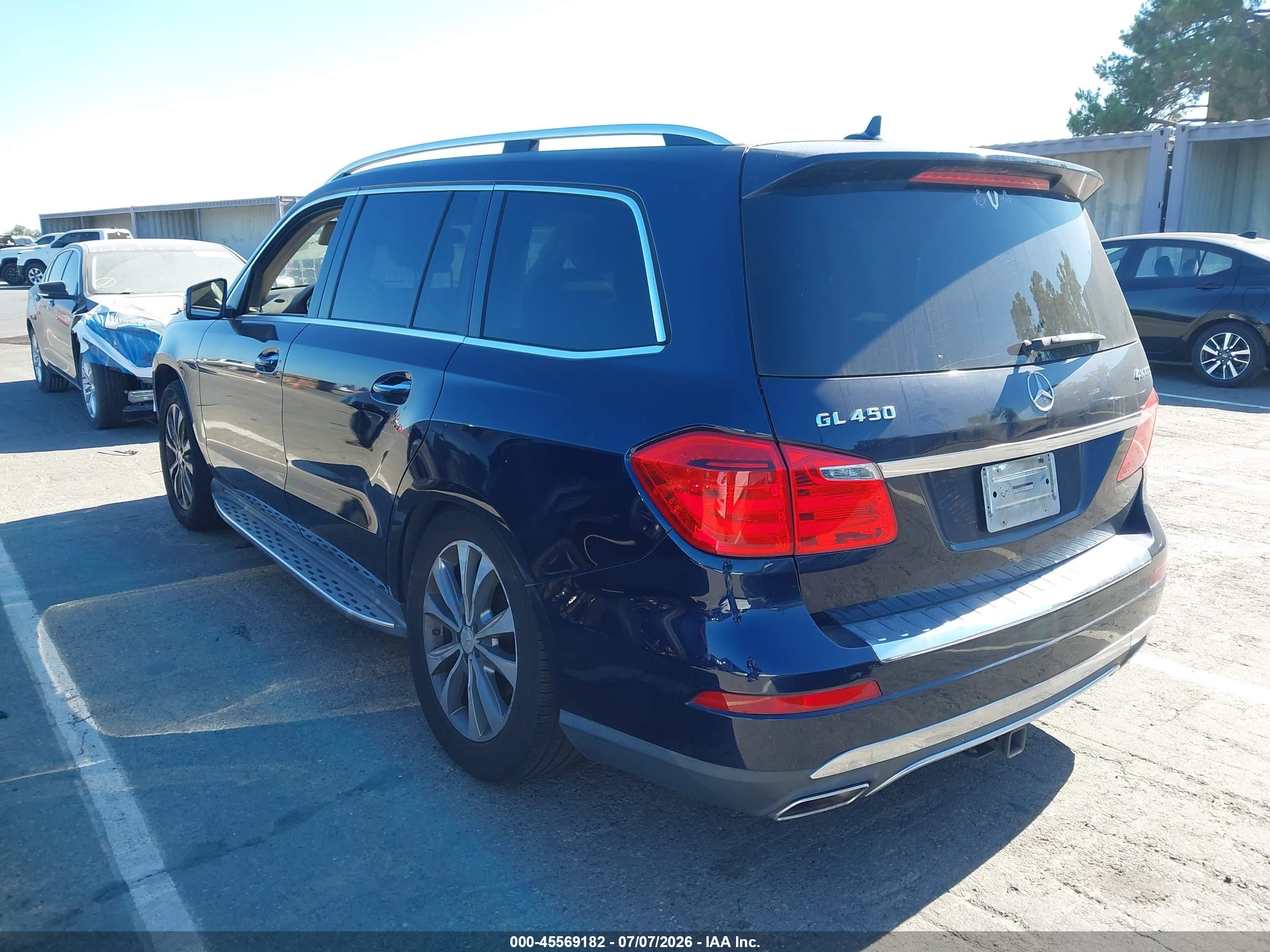 2014 MERCEDES-BENZ GL 450 4MATIC