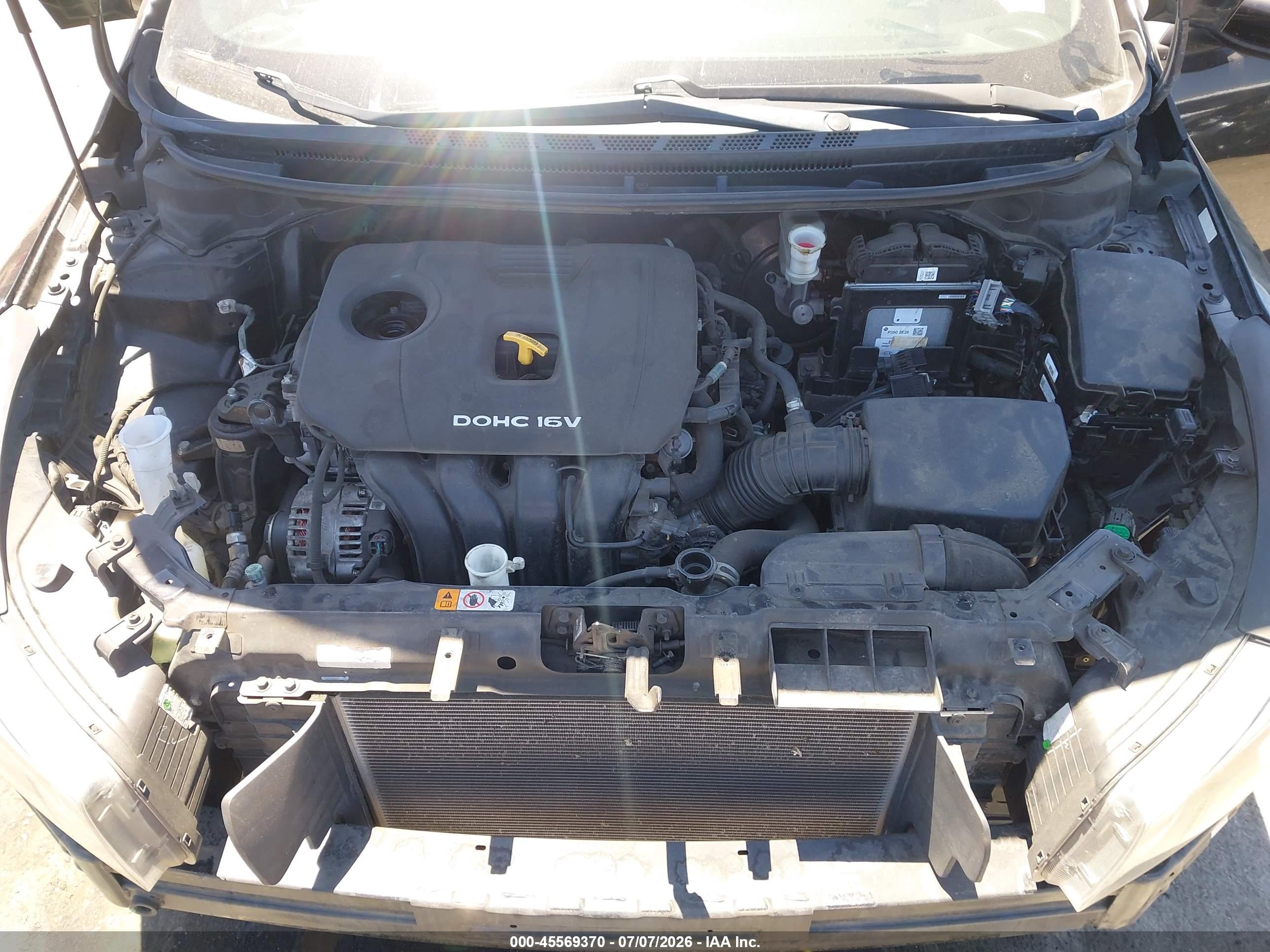 2017 KIA FORTE LX Popular, S