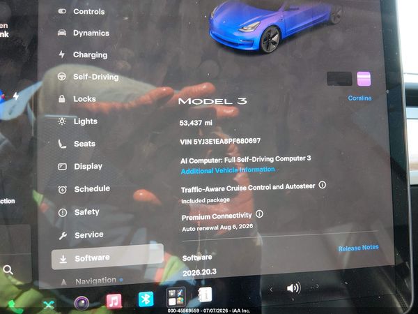 2023 TESLA MODEL 3 REAR-WHEEL DRIVE