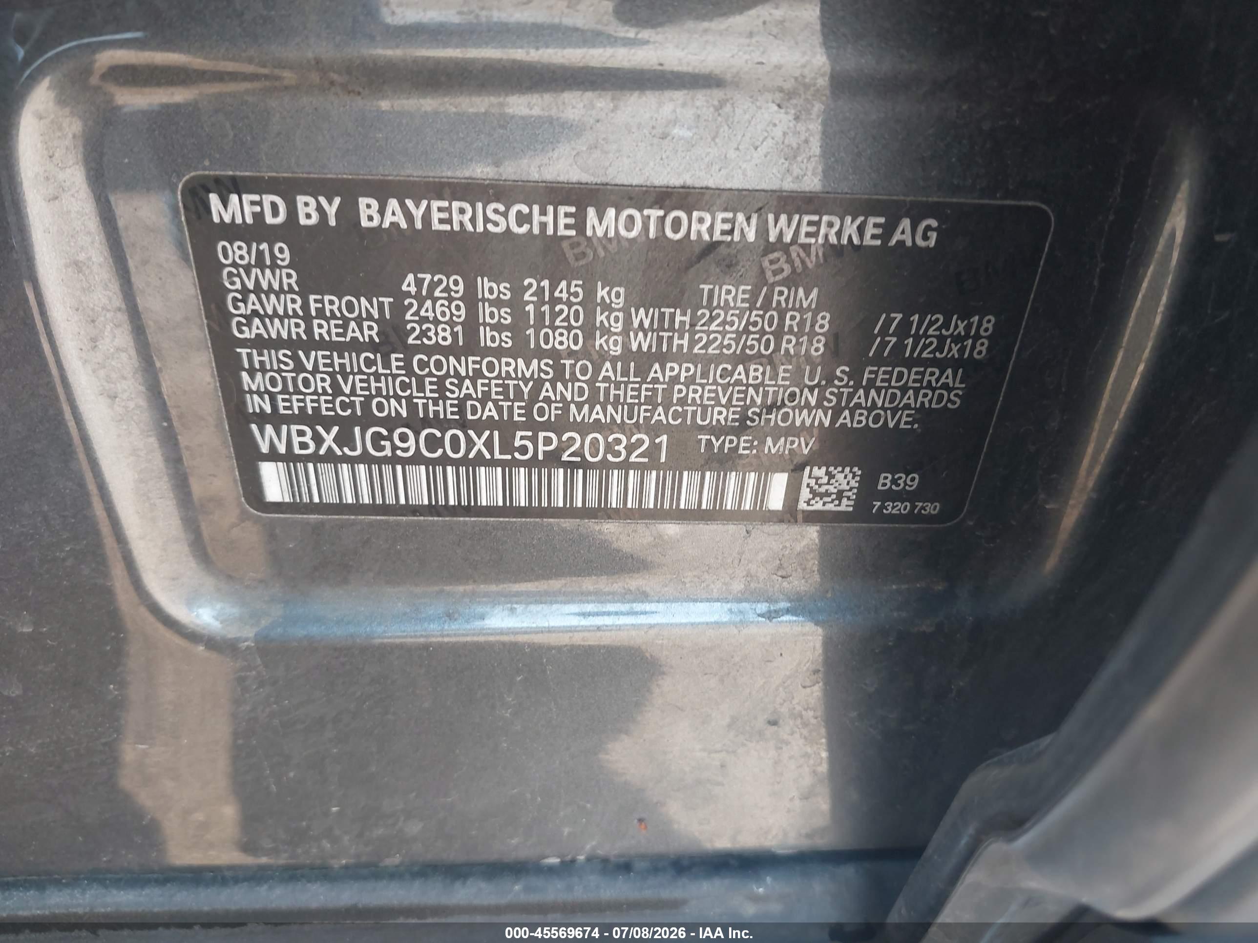 2020 BMW X1 XDRIVE28I