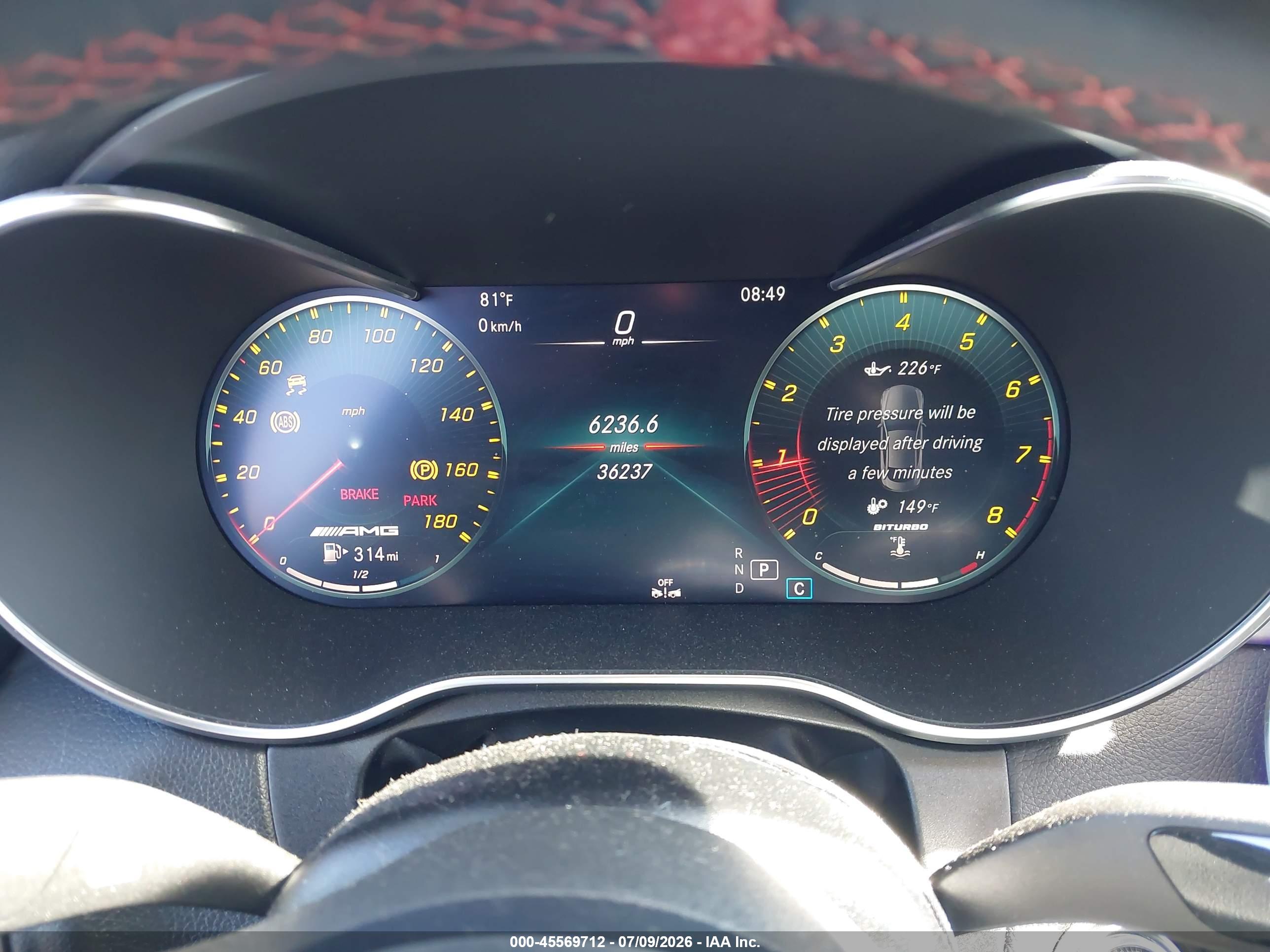 2020 MERCEDES-BENZ AMG C 43 4MATIC