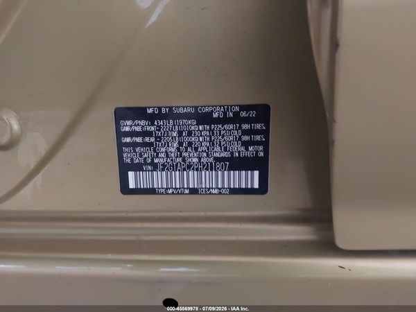 2023 SUBARU CROSSTREK PREMIUM