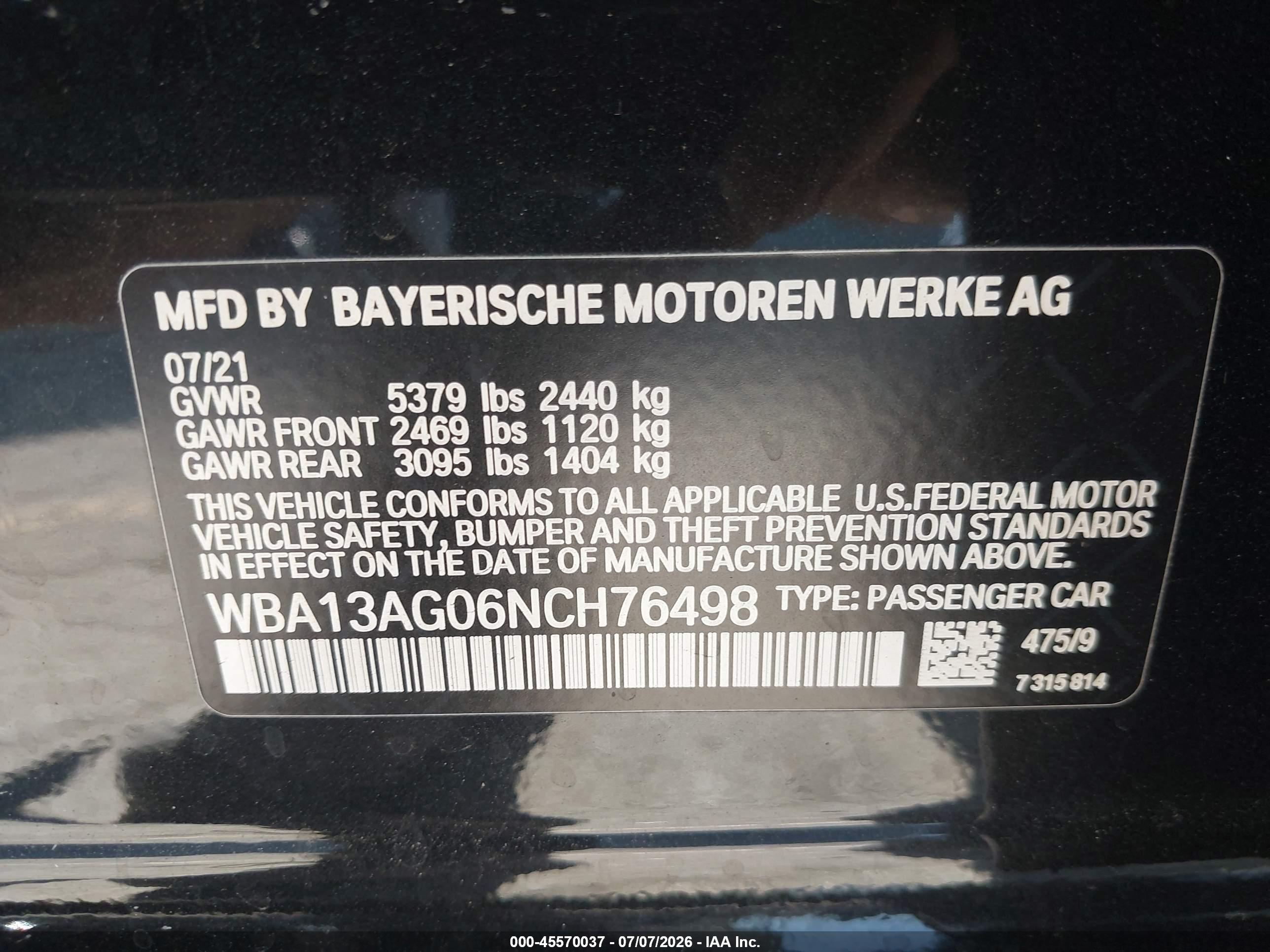 2022 BMW 530E