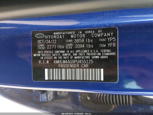 2023 HYUNDAI ELANTRA SEL