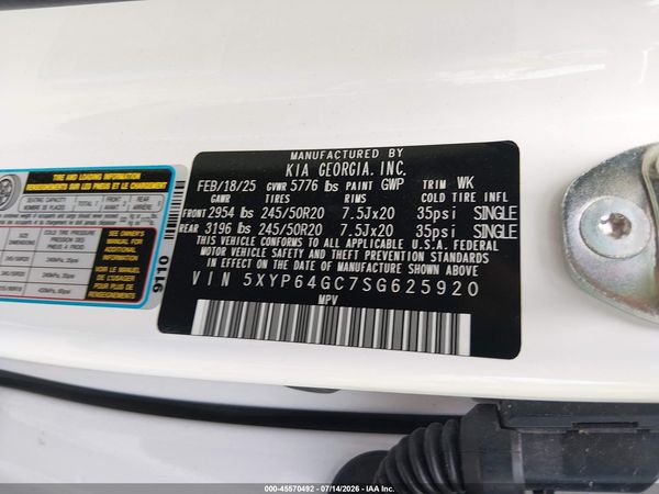 2025 KIA TELLURIDE S