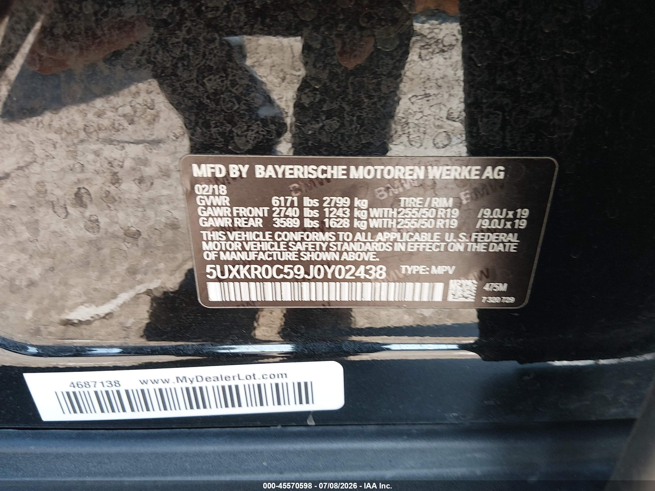 2018 BMW X5 XDRIVE35I