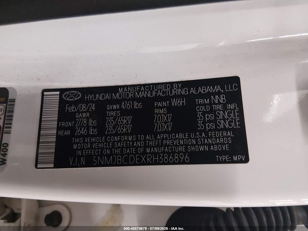 2024 HYUNDAI TUCSON SEL