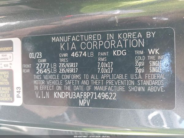 2023 KIA SPORTAGE LX