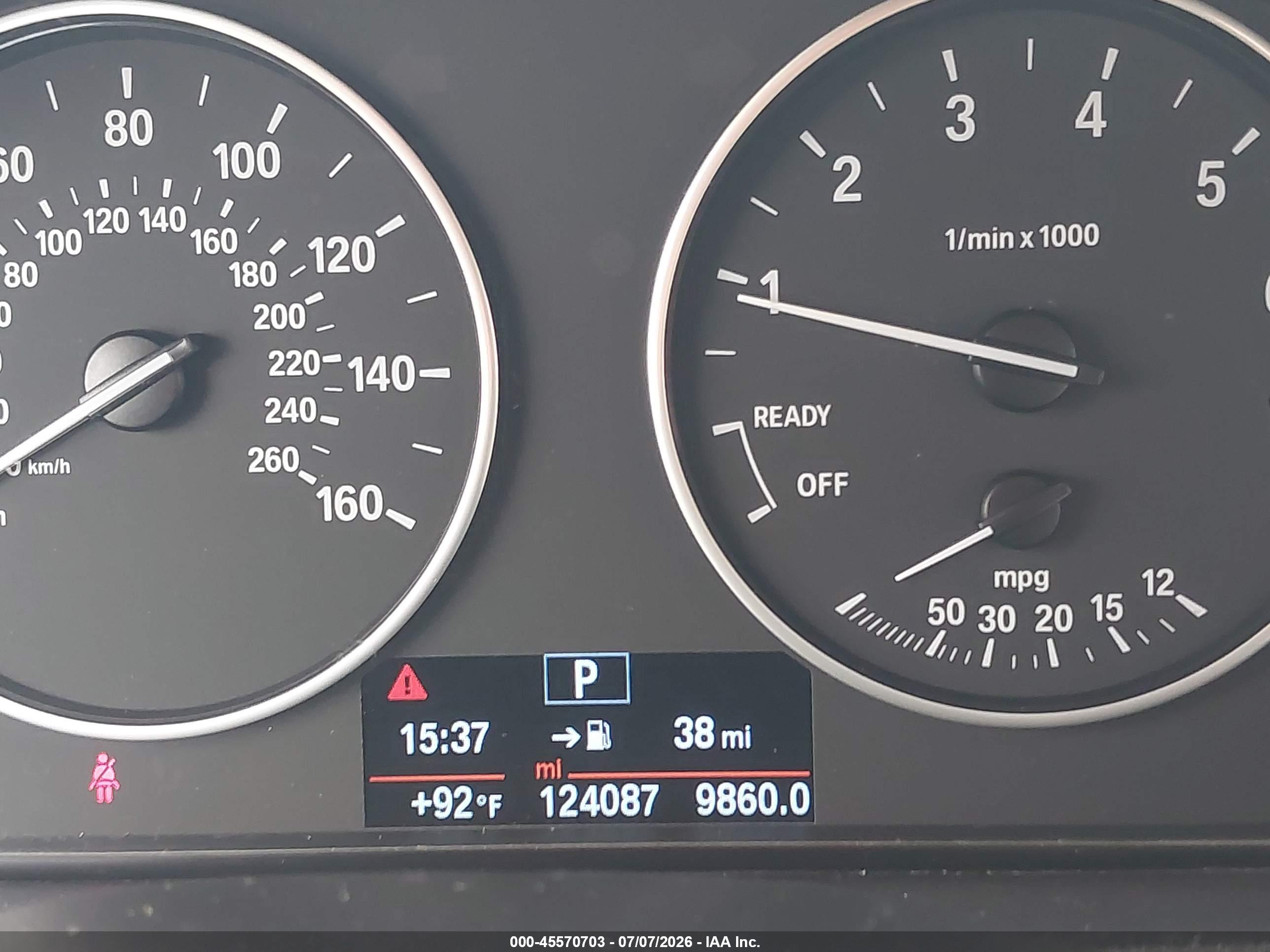 2016 BMW 320I SA