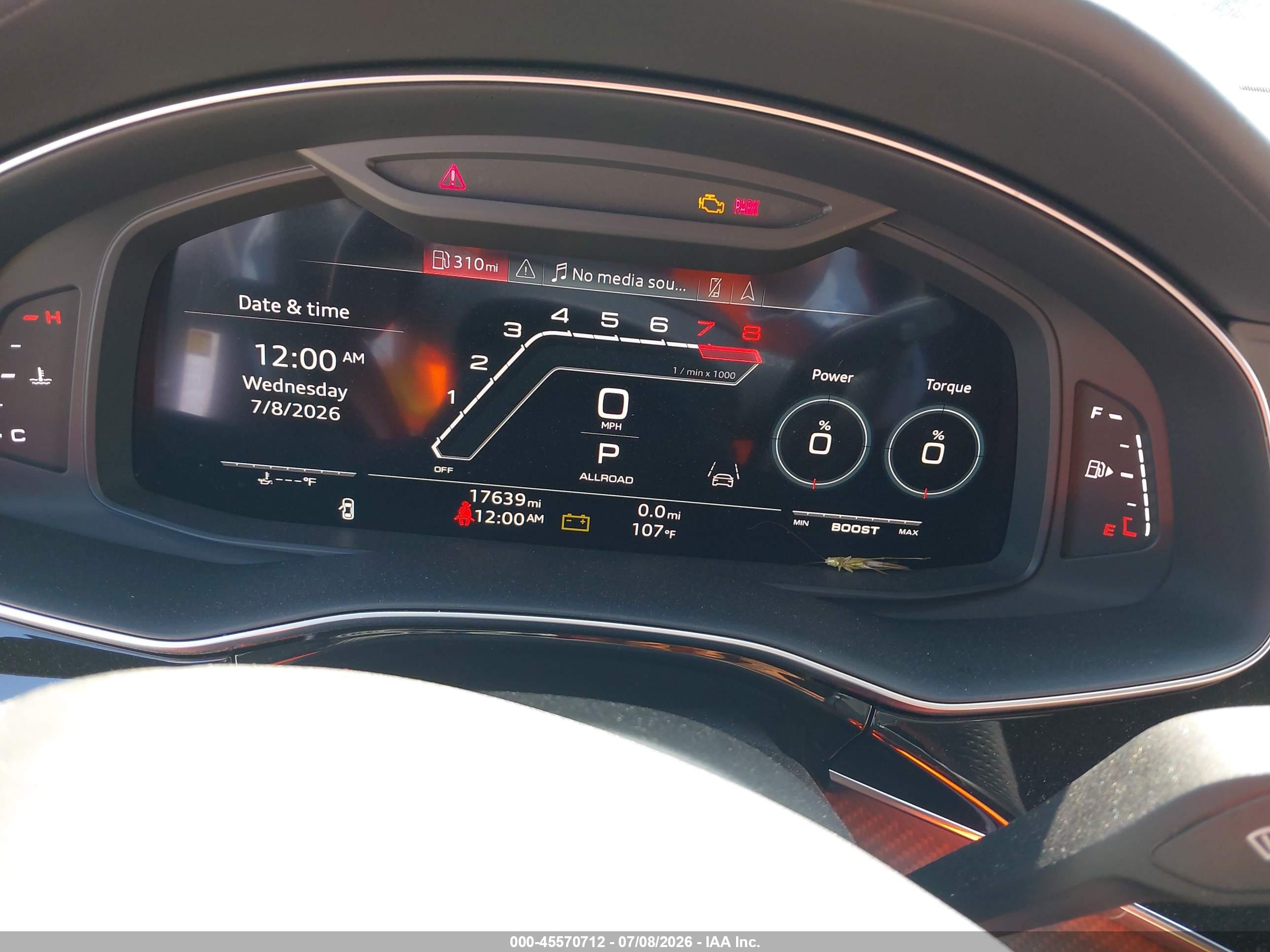 2023 AUDI RS Q8 TFSI QUATTRO TIPTRONIC