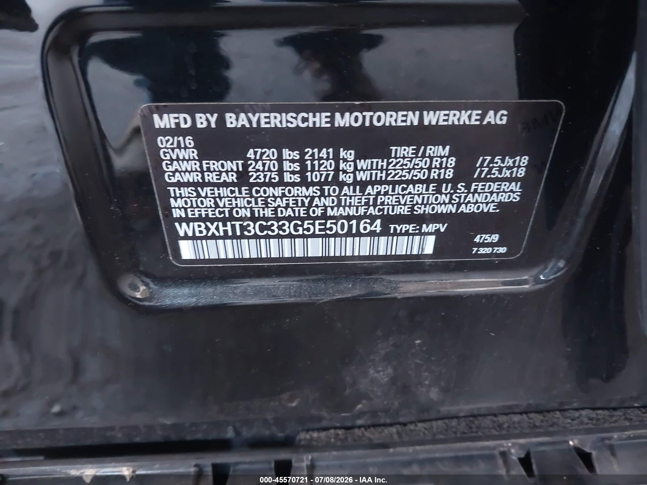 2016 BMW X1 XDRIVE28I
