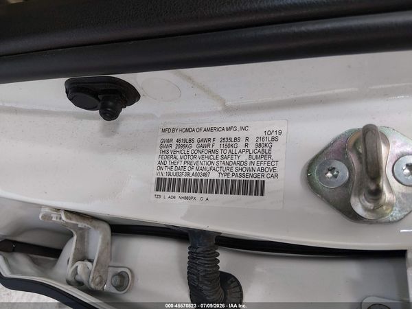 2020 ACURA TLX STANDARD