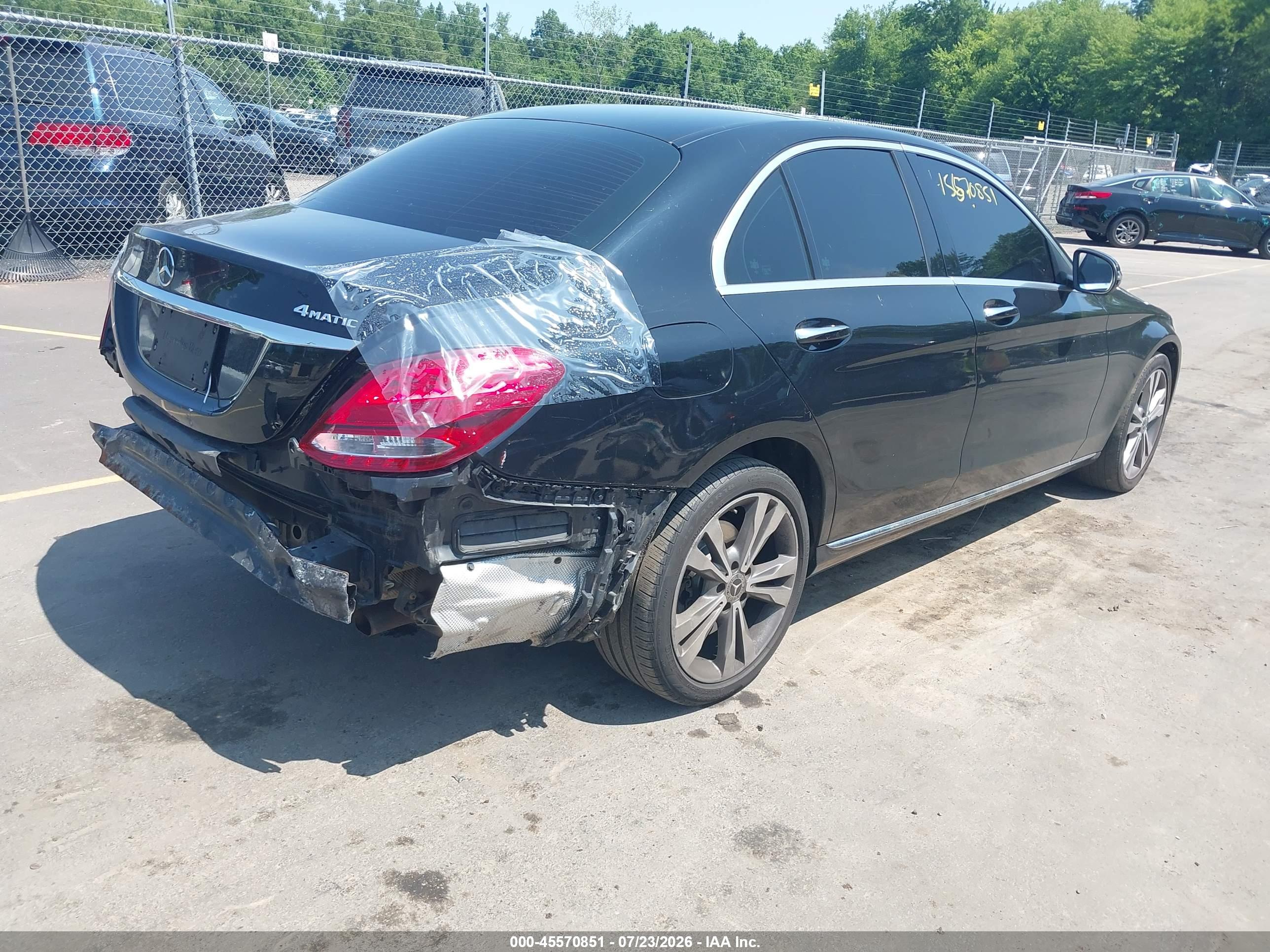 2018 MERCEDES-BENZ C 300 4MATIC