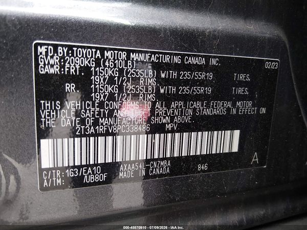 2023 TOYOTA RAV4 XLE PREMIUM