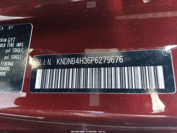 2023 KIA CARNIVAL MPV LX SEAT PACKAGE