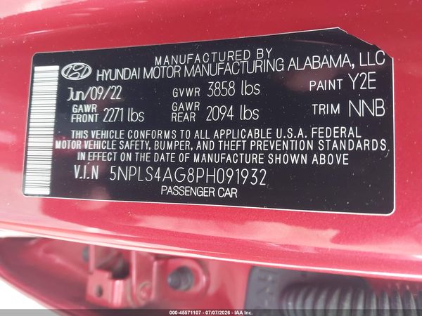 2023 HYUNDAI ELANTRA SEL
