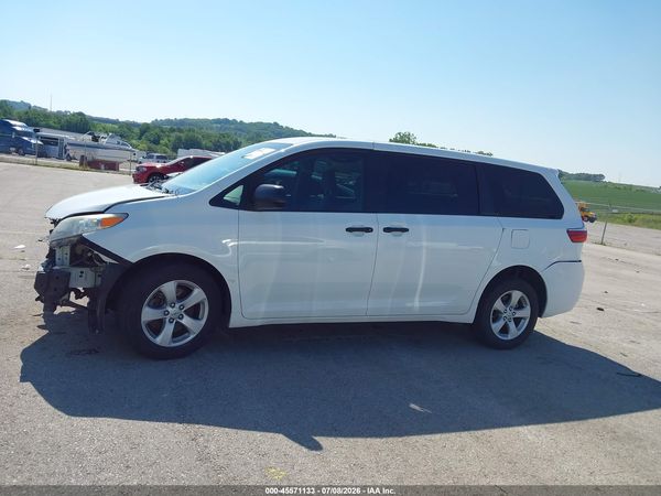 2017 TOYOTA SIENNA L 7 PASSENGER