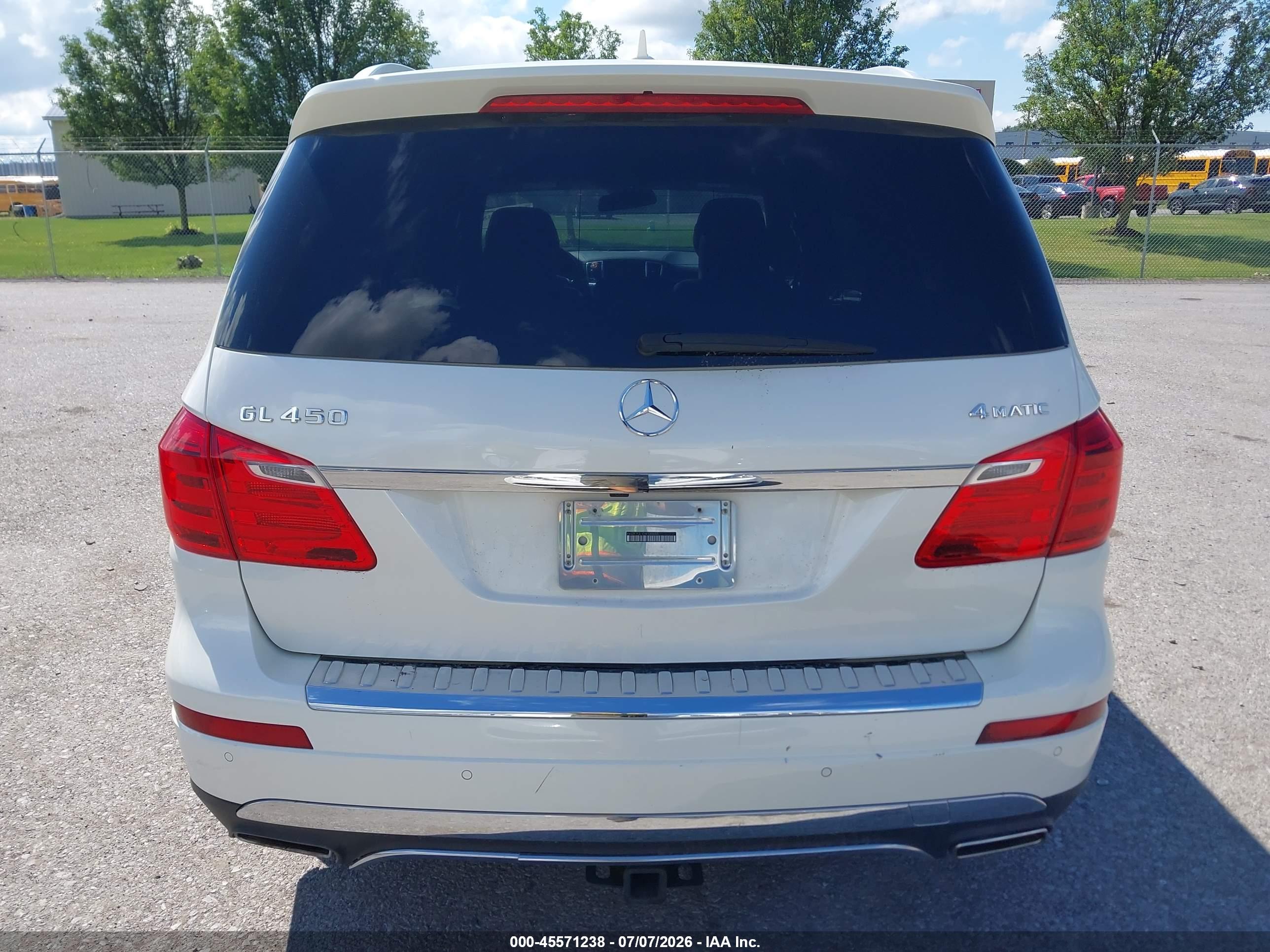 2013 MERCEDES-BENZ GL 450 GL450 4MATIC