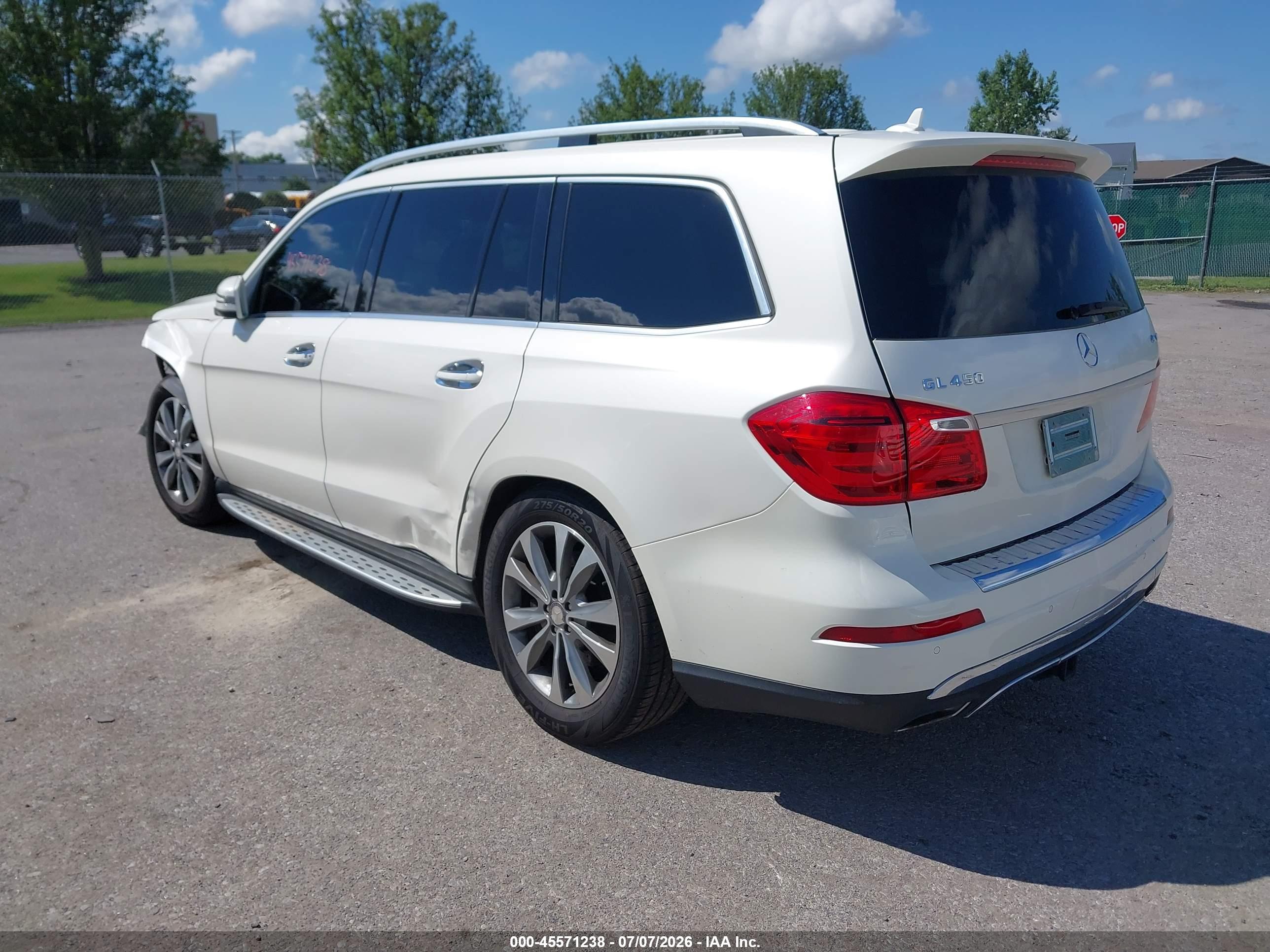 2013 MERCEDES-BENZ GL 450 GL450 4MATIC