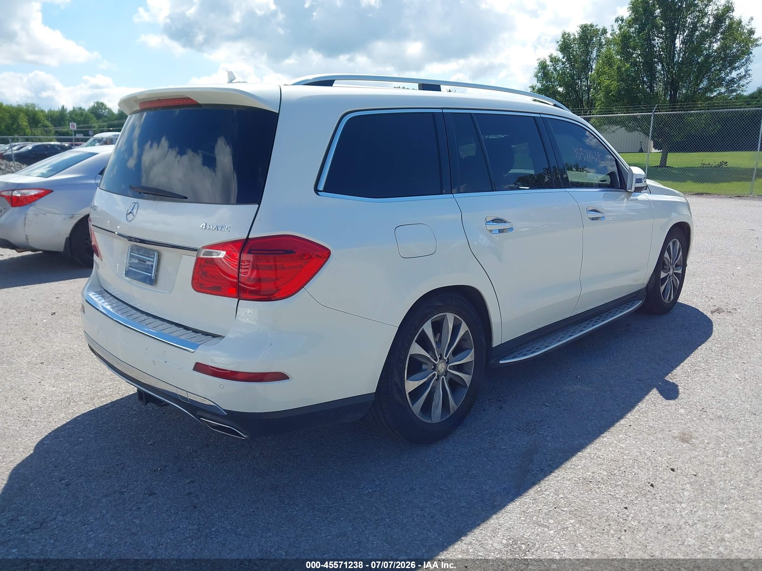 2013 MERCEDES-BENZ GL 450 GL450 4MATIC