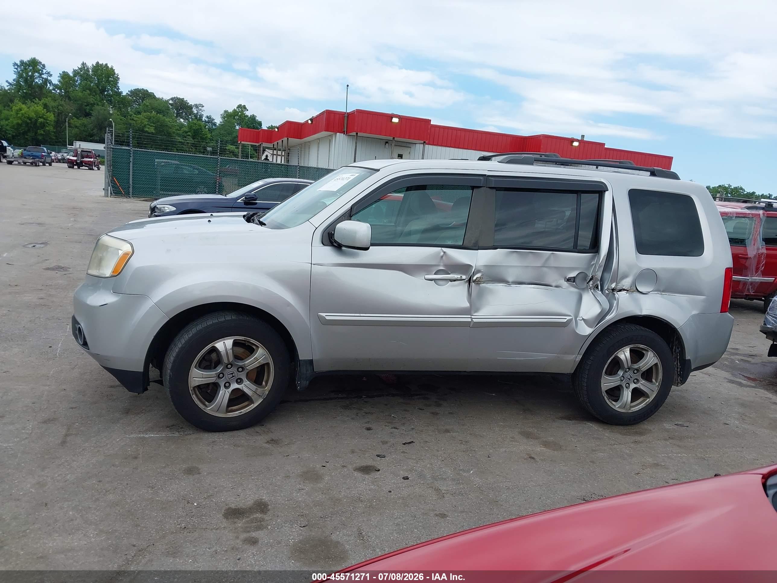 2012 HONDA PILOT EX