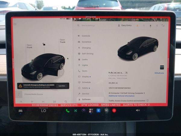 2022 TESLA MODEL 3