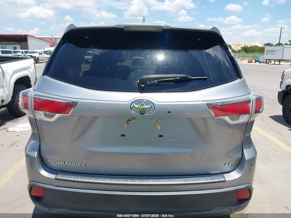 2016 TOYOTA HIGHLANDER LE PLUS V6